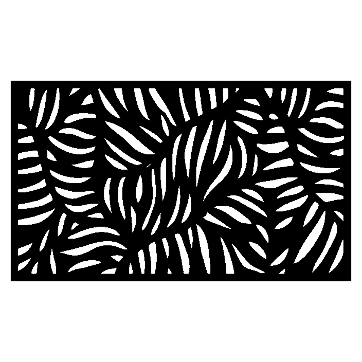 Tropical Leaf Privacy Panel