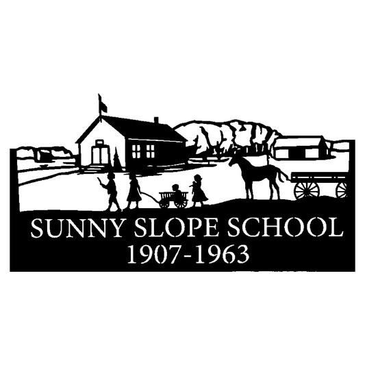 Sunny Slope School Commemorative Sign