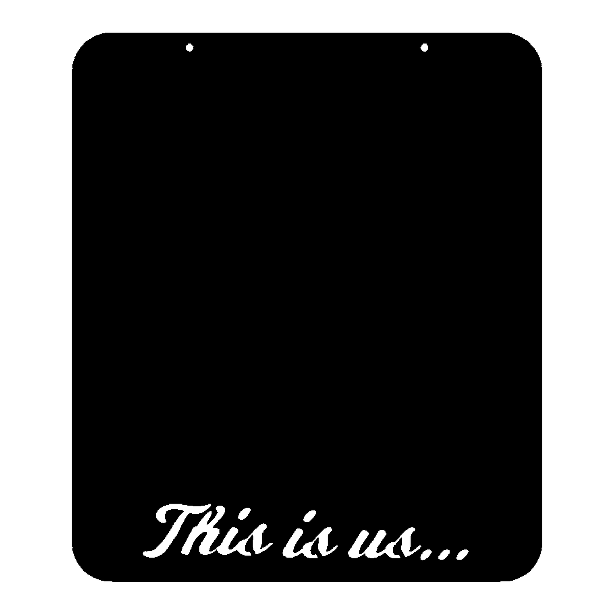 This Is Us Photo Plaque