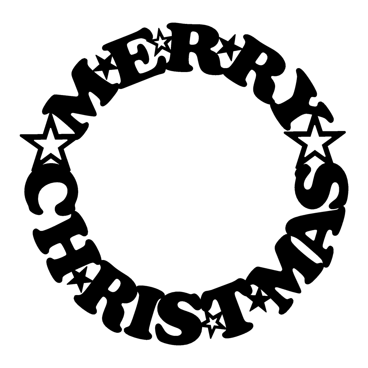 Merry Christmas Metal Sign