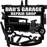 Dad's Garage Metal Sign