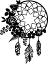 Dream Catcher Metal Sign